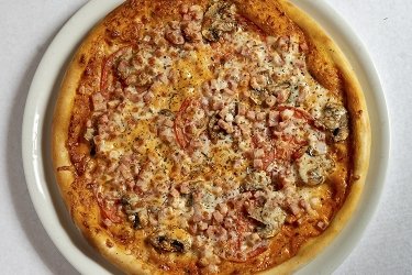 Калорийность Пицца Деревенская с Курицей [Pizza Mia]. Химический состав и пищевая ценность.